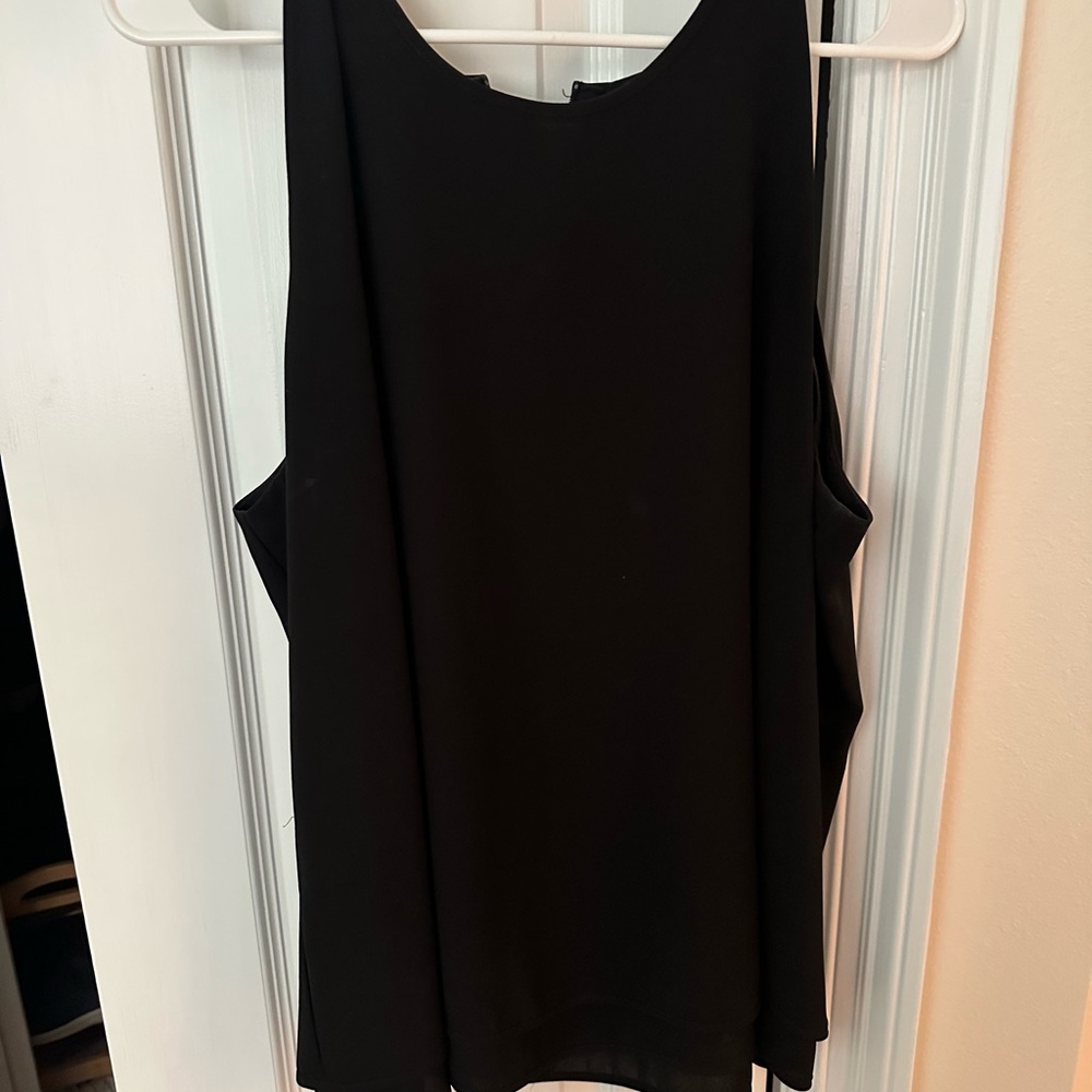 Elegant Black Sleeveless Top